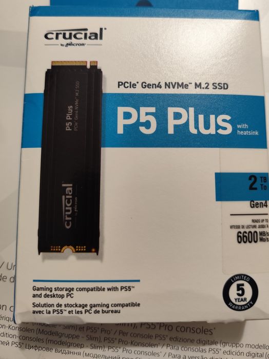 SSD Crucial Ps5 2tb