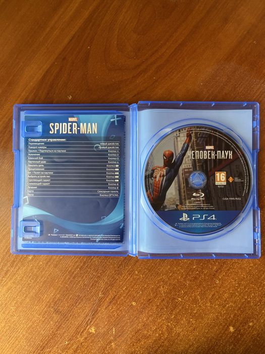 Диск Человек Паук в ідеаььносу стані ps4/ps5