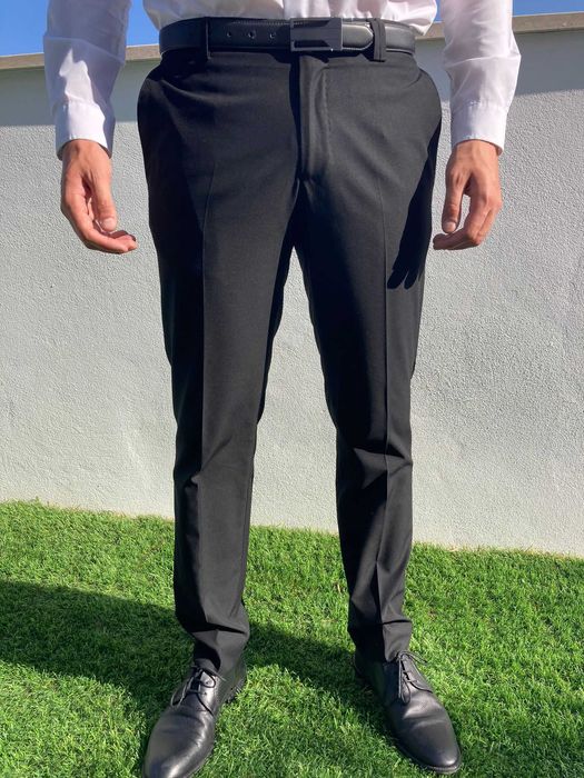 Fato preto Suits Inc