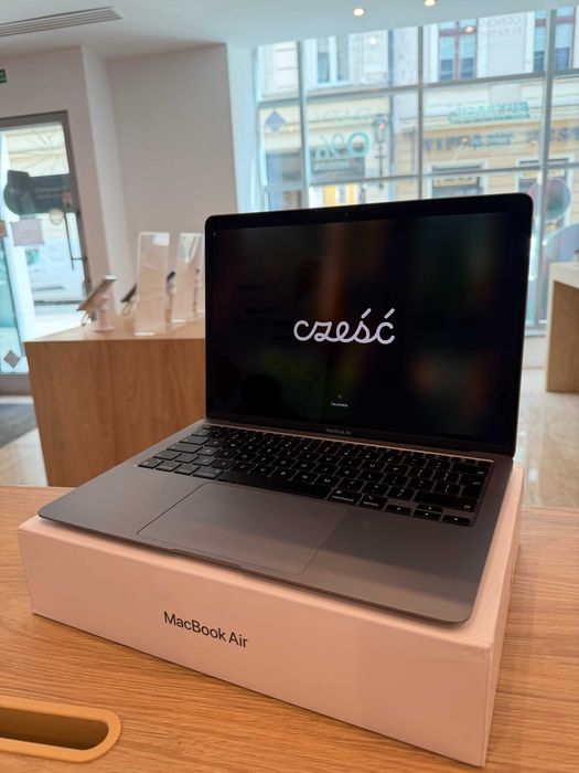 APPLE MACBOOK AIR M1 2020 8/256GB | Rok gwarancji | FV 23%