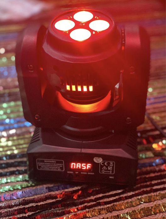 Moving head light double face novo em caixa
