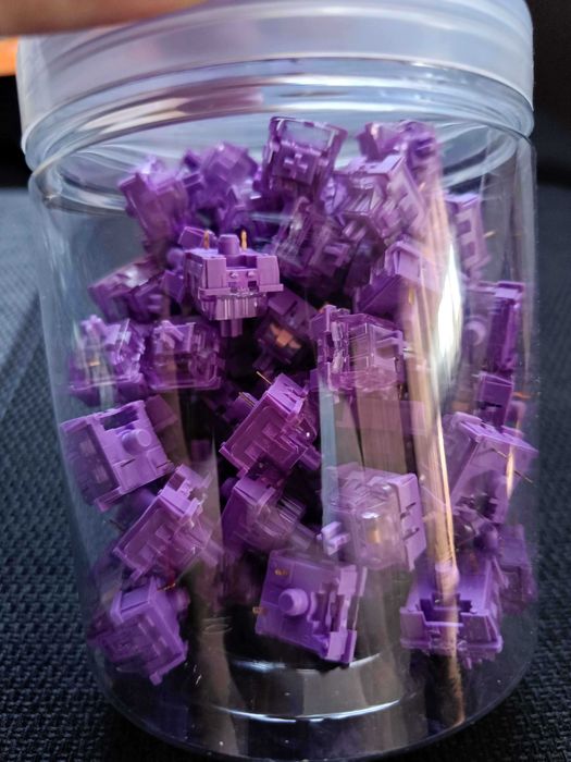 Przełączniki / Switche Akko CS Lavender Purple (Tactile) - 90 szt.