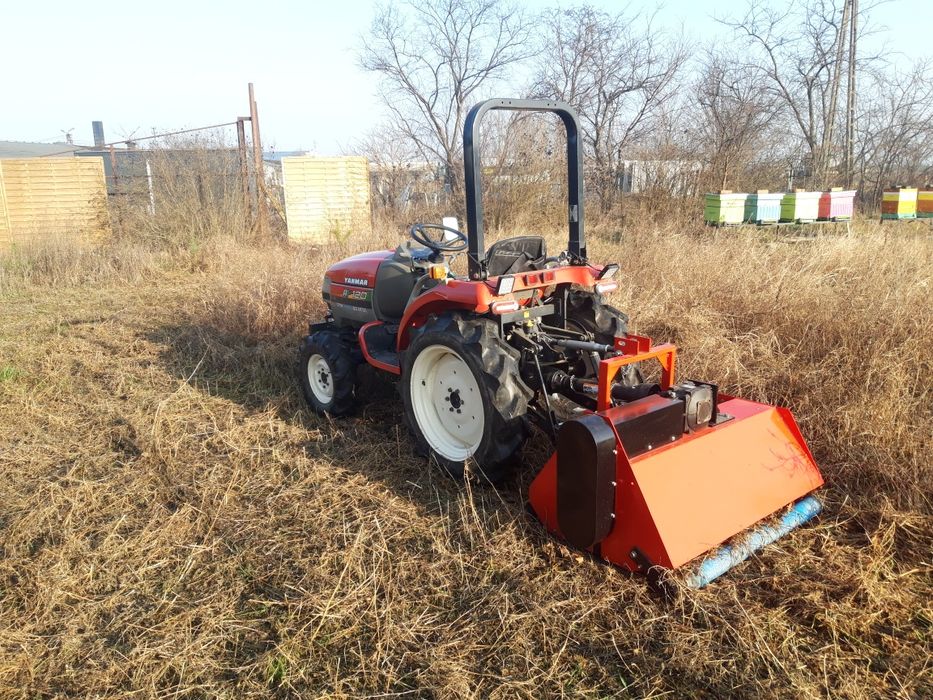 Usługi glebogryzarką separacyjną, broną aktywną, niwelacja terenu.