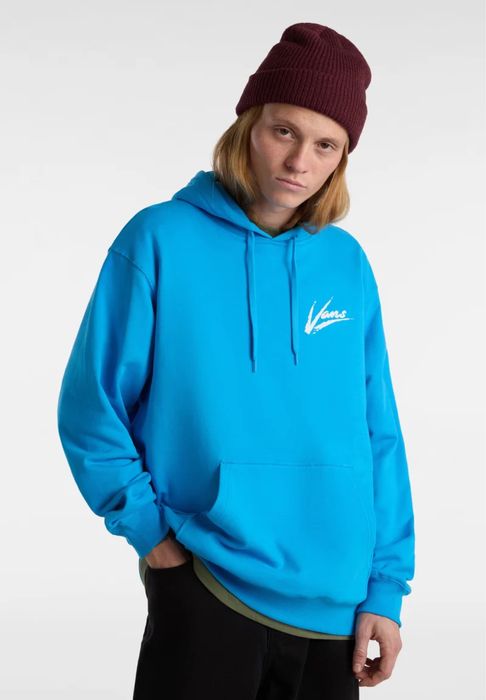 Bluza vans dettori loose niebieska roz L