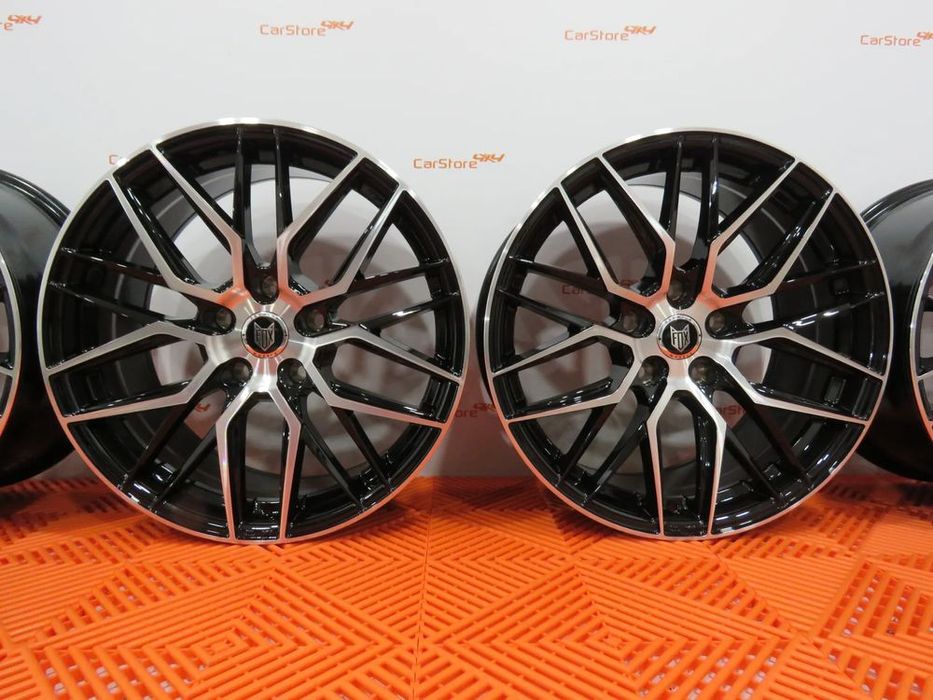 Jantes Fox BMA 19 x 8.5 et 45 5x112 Preto e Maquinado
