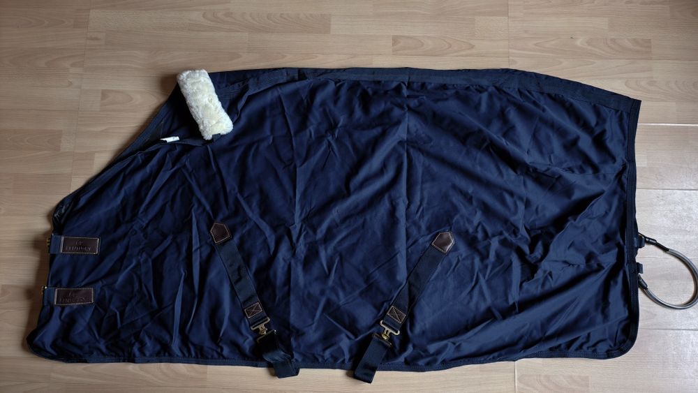 Derka Kentucky cotton sheet 125cm granatowa