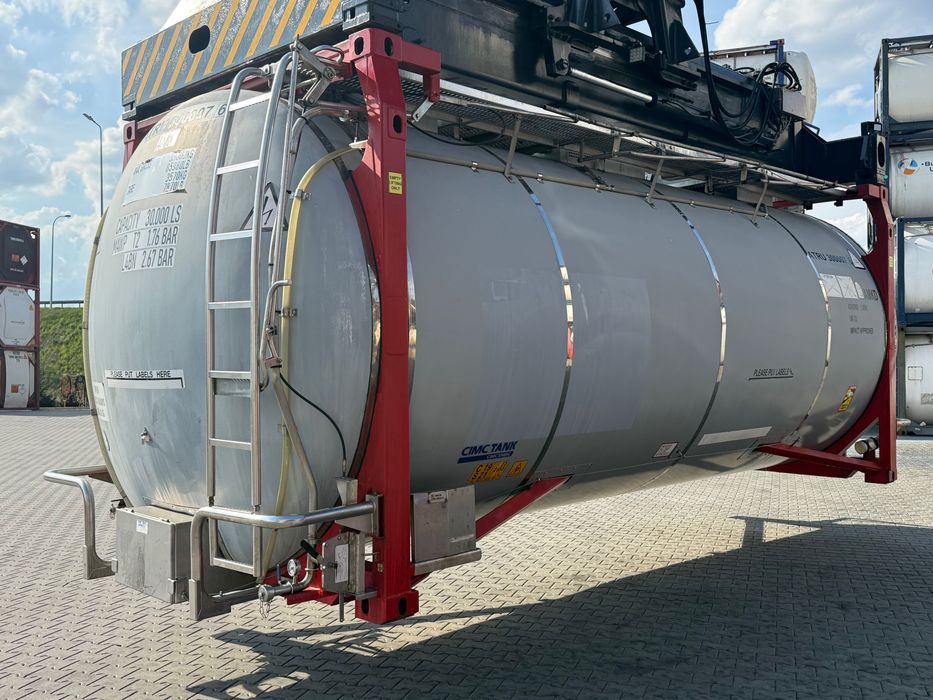 Tank kontener, cysterna 30.000 ltr ADR L4BN, 2016 rok