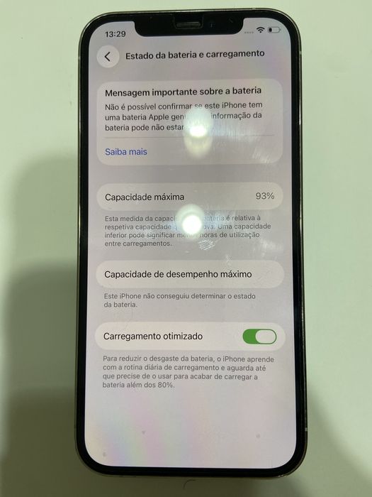 iPhone 12 Pro em excelente estado + bateria nova + extras