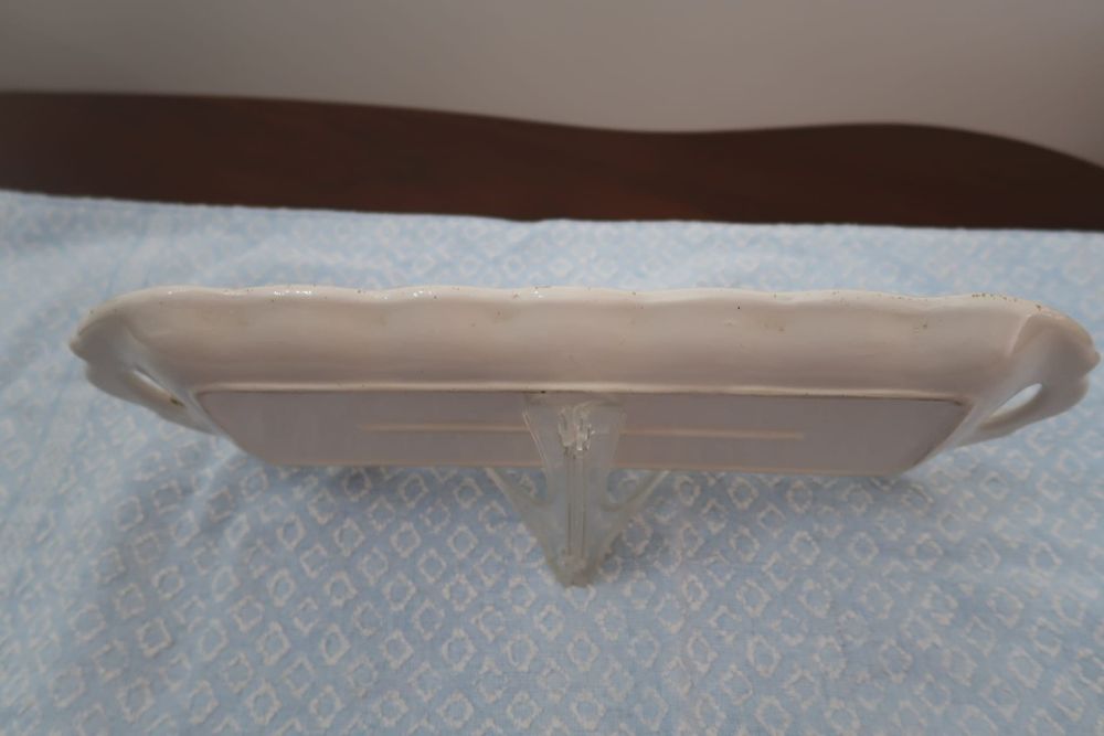Rectangular ceramic serving dish with fruit decoration436004254573537282