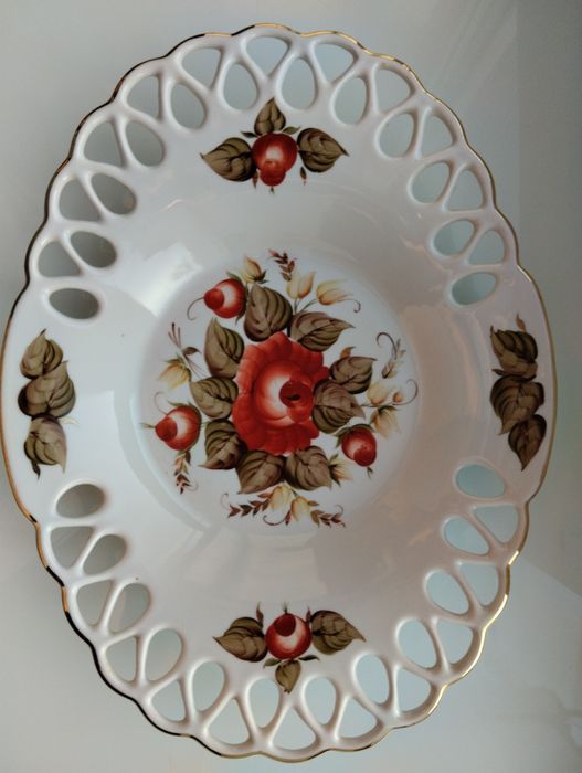 Блюдо порцелянове Коростенського фарзаводу