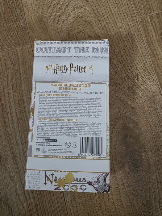 Zestaw kosmetyków Harry Potter krem do rąk 100 ml balsam do ust 3,8  g