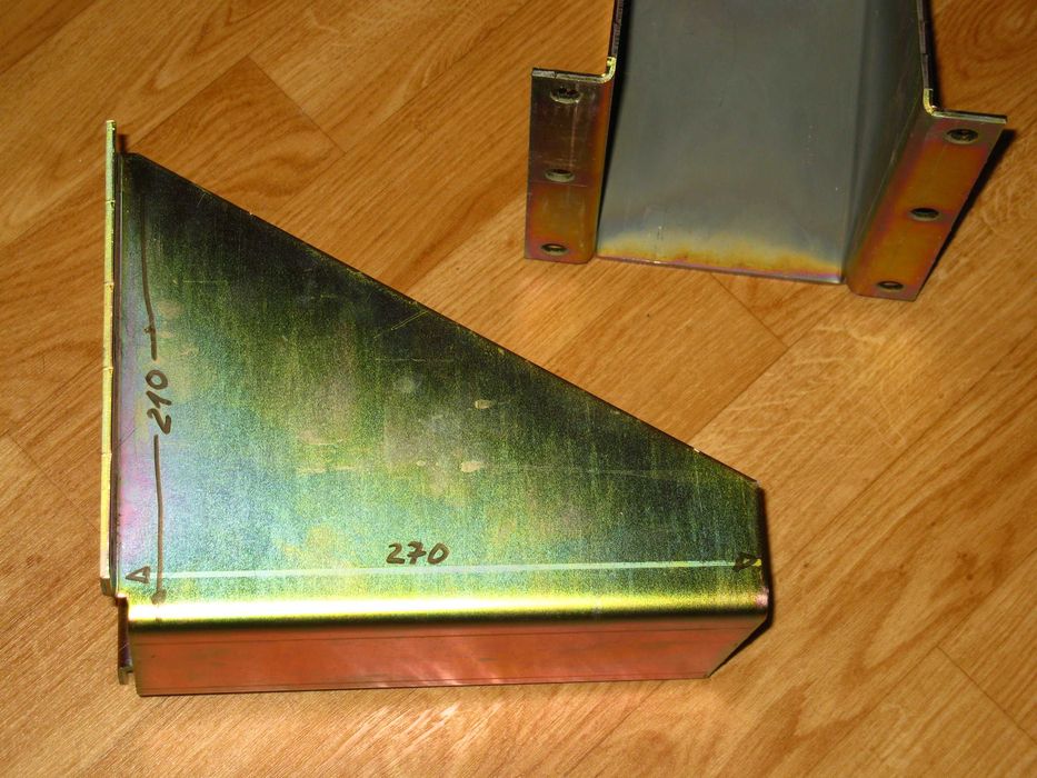 stalowy ocynkowany wieszak belki solidny 2 sztuki.