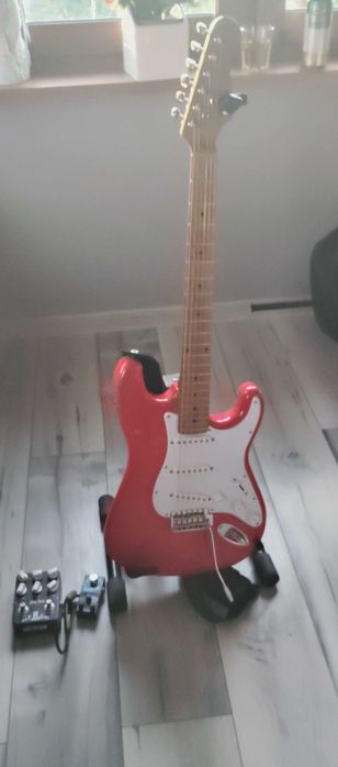 Gitara elektryczna Harley Benton ST 62 MN Dakota red