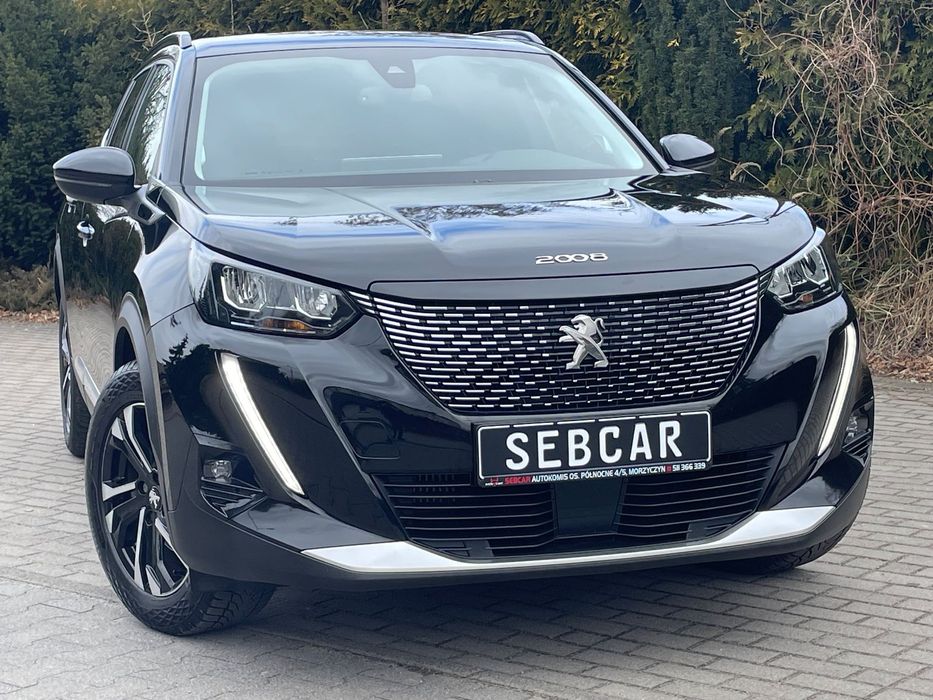 Peugeot 2008 Full Ledy  Kamera 360  Pół-Skóra Piękny Oryginalny lakier