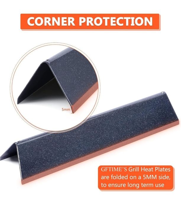 Osłony palnika vnierflux do  Weber Spirit II E-310, 200 II komplet 5sz