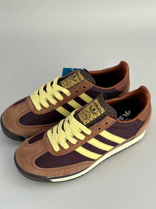 Кроссовки женские Adidas SL 72 OG Maroon Preloved Brown кросівки