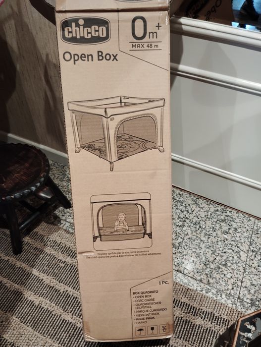Cama/ parque atividades Open box Chico