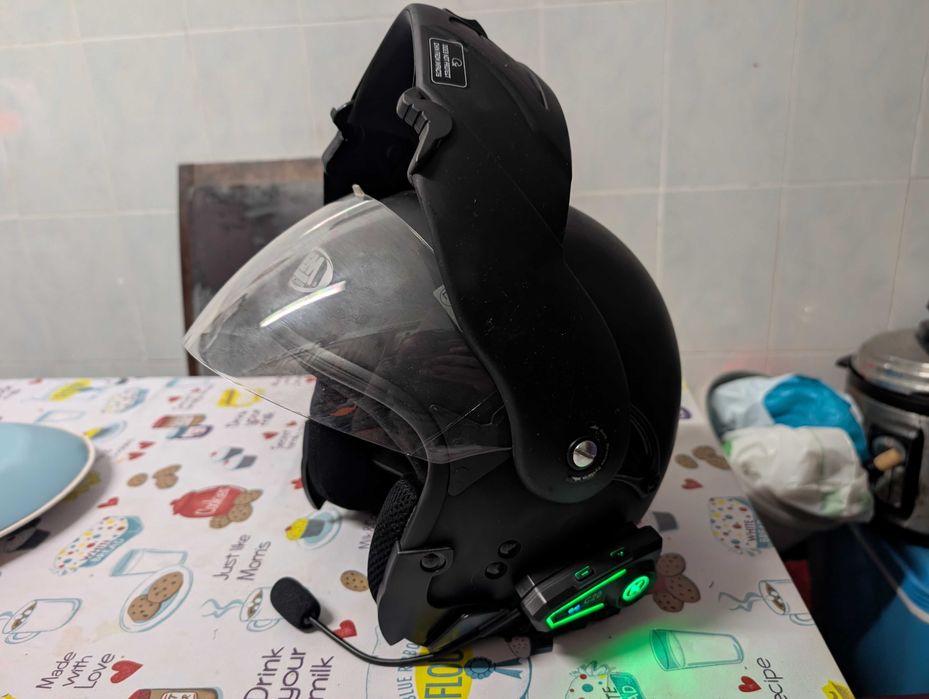 Capacete modular F16 bluetooth