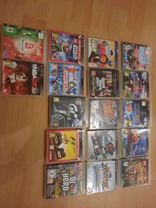 PS3 - 17 jogos originais. Para venda