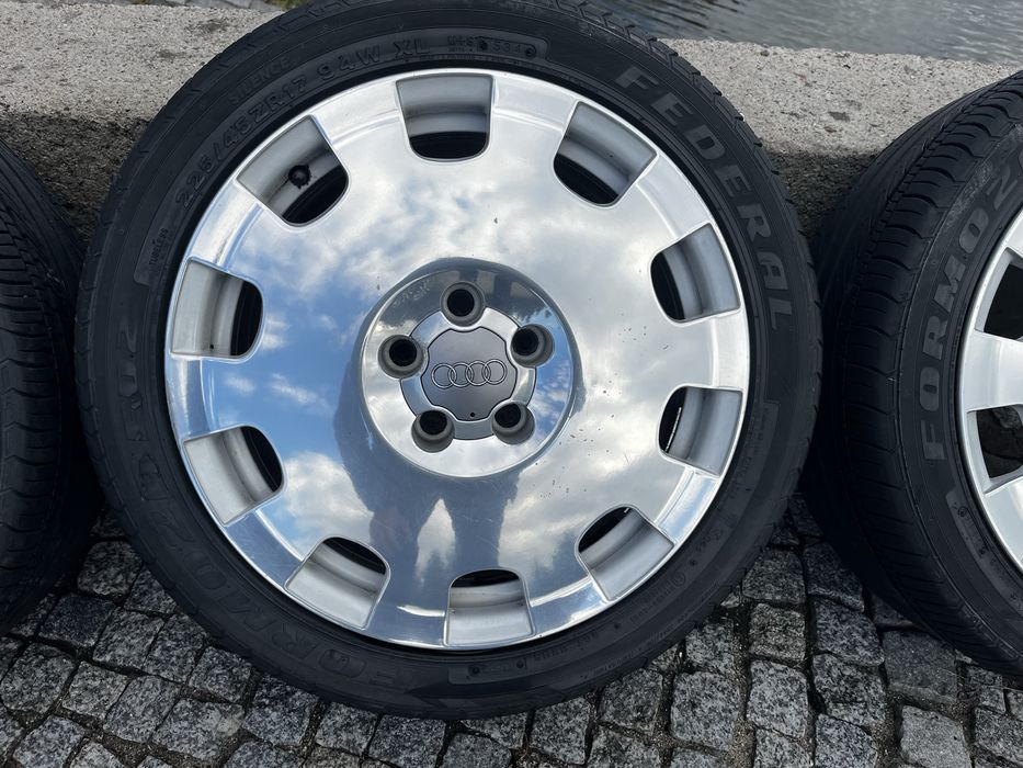 Koła z oponami Skoda VW Audi 17 cali 5x112 4BO601250AD