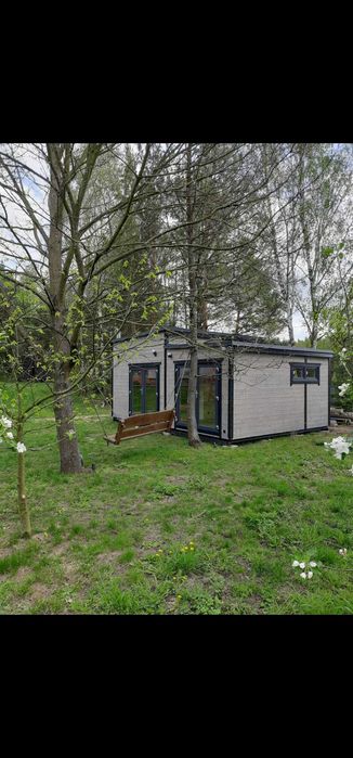 Domek drewniany szkieletowy 7x5 Kolumb