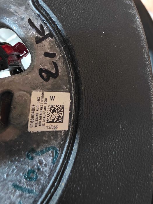 Kierownica Multifunkcyjna Skórzana Przełączniki AUDI A6 C7