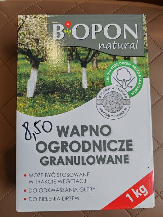 Biopob wapno ogrodnicze granulowane 1kg