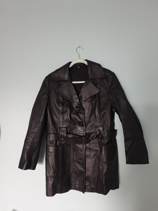 Kurtka skórzana skóra naturalna płaszczyk