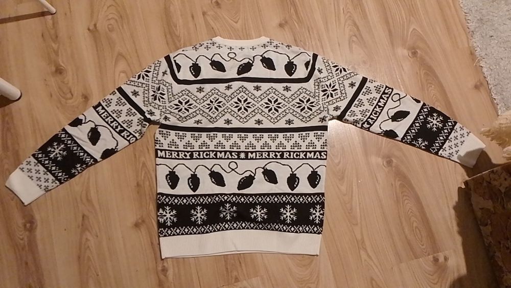 Sweter świąteczny Rick and Morty