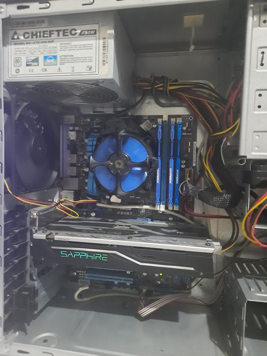 Ігровий Комп'ютер Intel i7 2600K/16 Gb/RX 480 8Gb DDR5/HDD 500 Gb