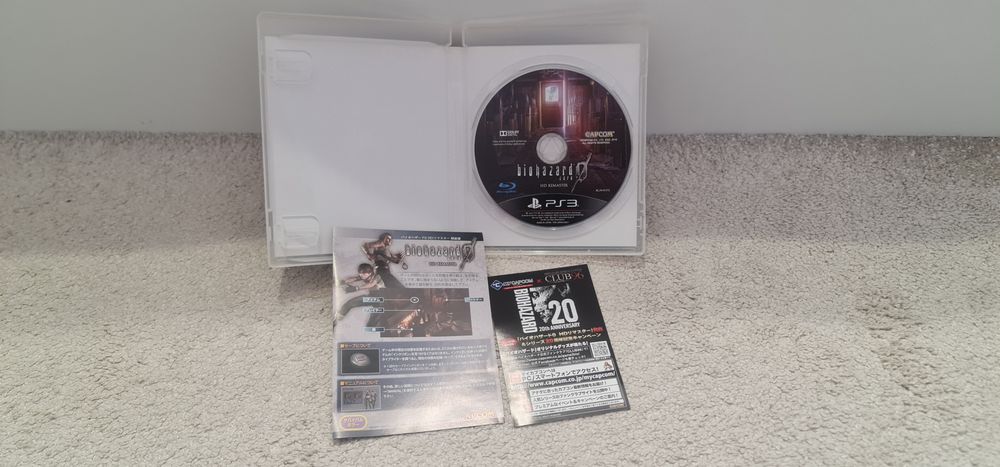 Resident  Evil 0  ps3HD remaster Biohazard 0 ps3