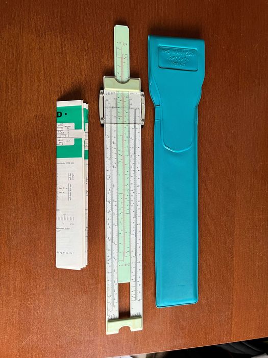 Régua de Cálculo VEB Mantissa Record (33 cm)