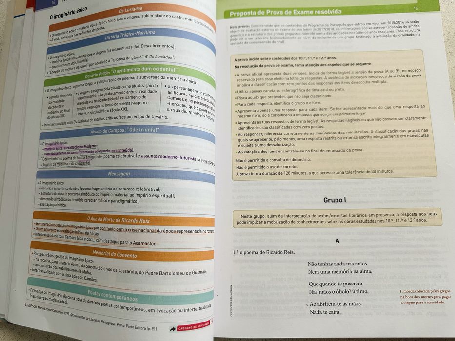 Caderno de atividades e preparação exame Português12 OUTRAS EXPRESSÕES