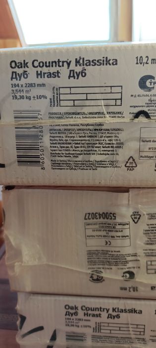 Паркет Tarkett 24,81 кв.м