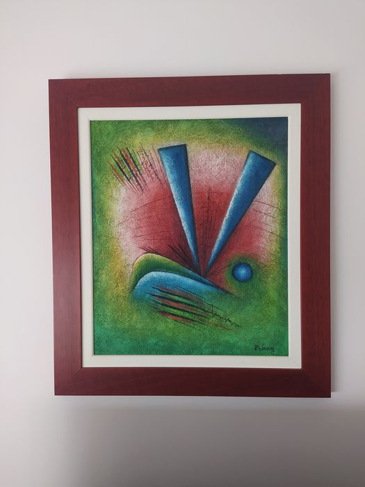 Quadro Pintor B. Long