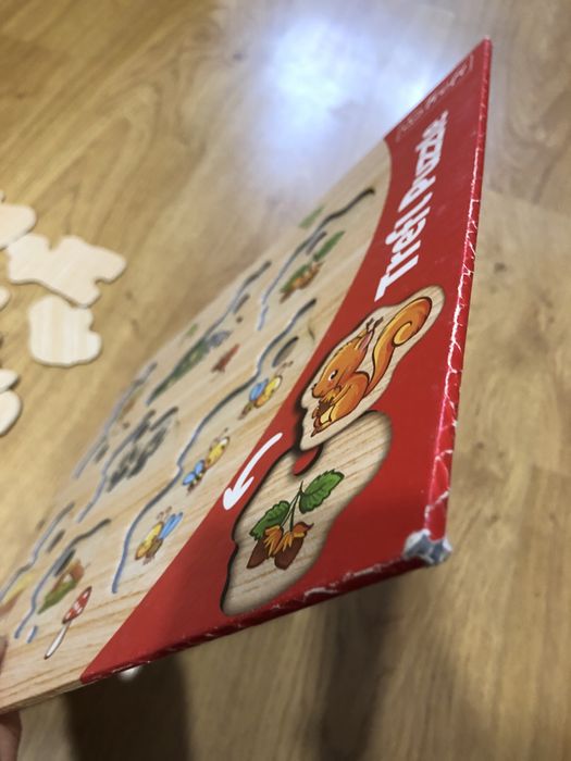 Układanka leśne zwierzęta