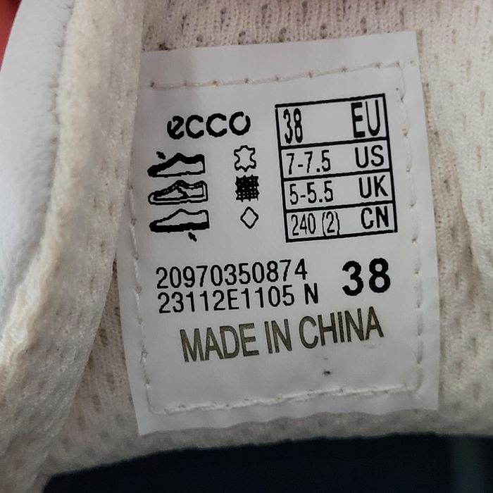 Кросівки шкіряні Оригінал Ecco Street 720 209703 рр.36-40