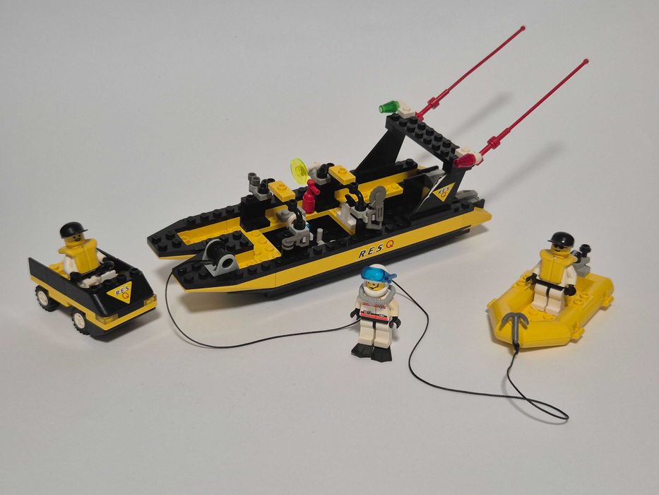 Lego Town Res-Q Team 6451 River Response - Rescue 1998 komplet