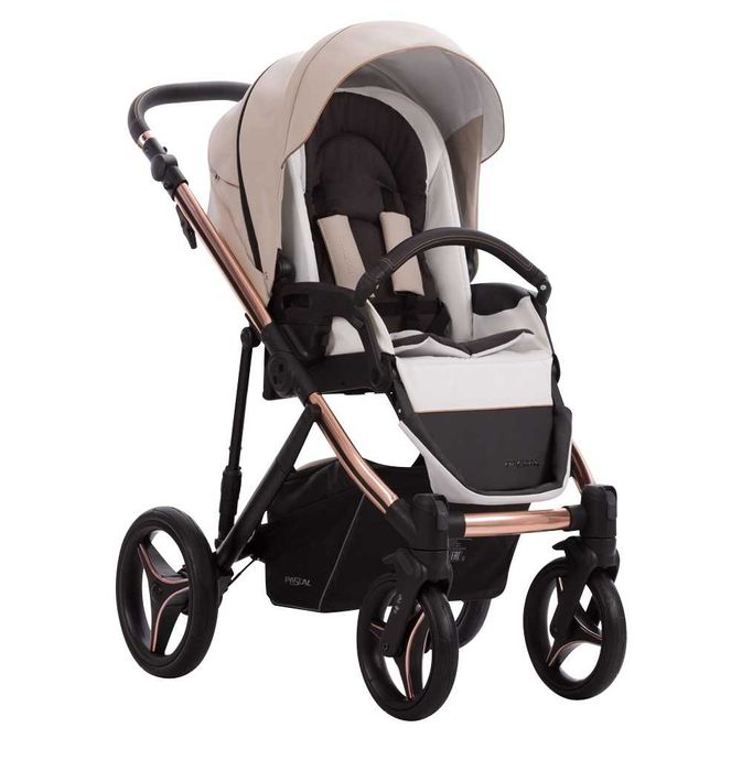 Wózek dziecięcy BEBETTO Pascal Premium Class 2w1  + akcesoria