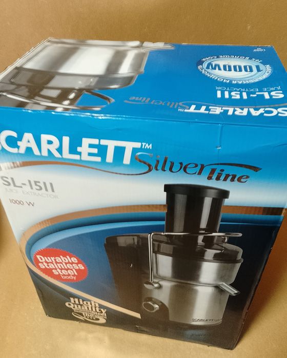 1 KW-на відцентрова соковичавниця Scarlett SL-1511/75 (соковіджималка)