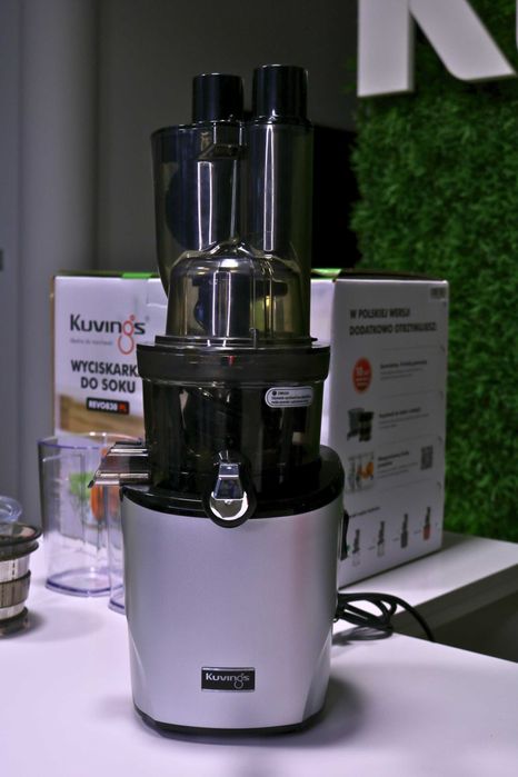 Wyciskarka wolnoobrotowa Kuvings REVO830 Srebrna - Kuvings OUTLET