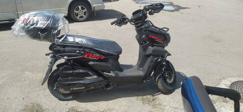 Електроскутер Corso BlackFury 2800W 72V42Ah LiFePO4