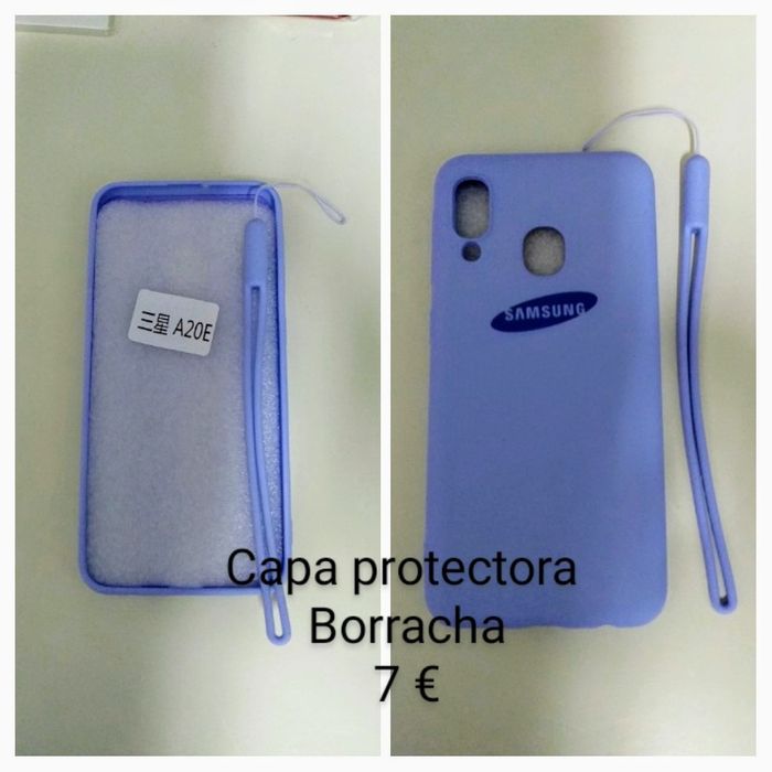 Capas NOVAS telemóvel Samsung 20 e película  - Novas
