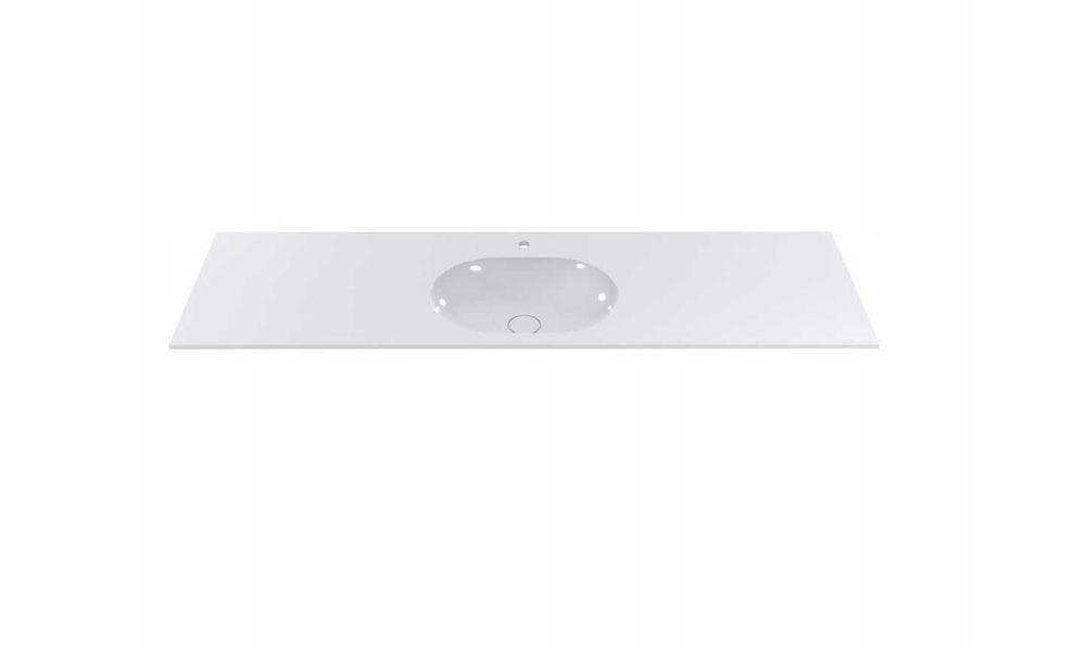 Umywalka z lanego marmuru długa Miraggio.