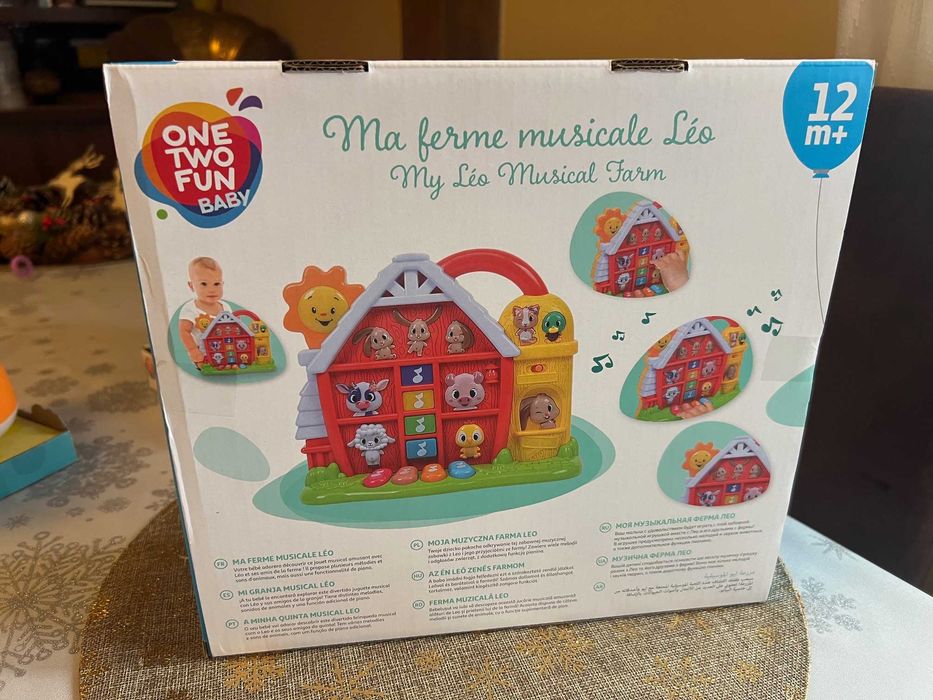 Zabawka Farma Muzyczna +12M One Two Fun