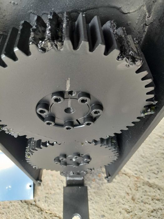 Mechanizm RĘBAKA W102-do 11cm- rebak rozdrabniacz walcowy niebieski