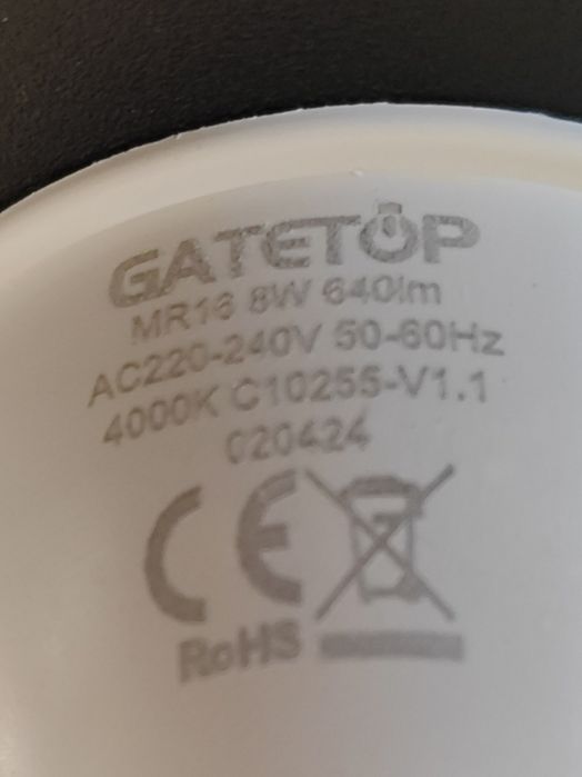 10 Lâmpada led mr16 220v