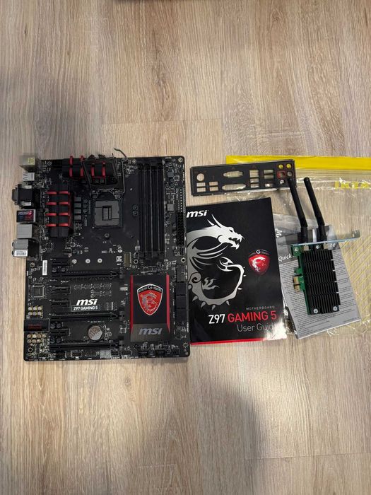 Zestaw PC MSI Z97 Gaming 5 Karta WiFi Intel i5-4670K, MSI GTX 770 2Gb Gaming
