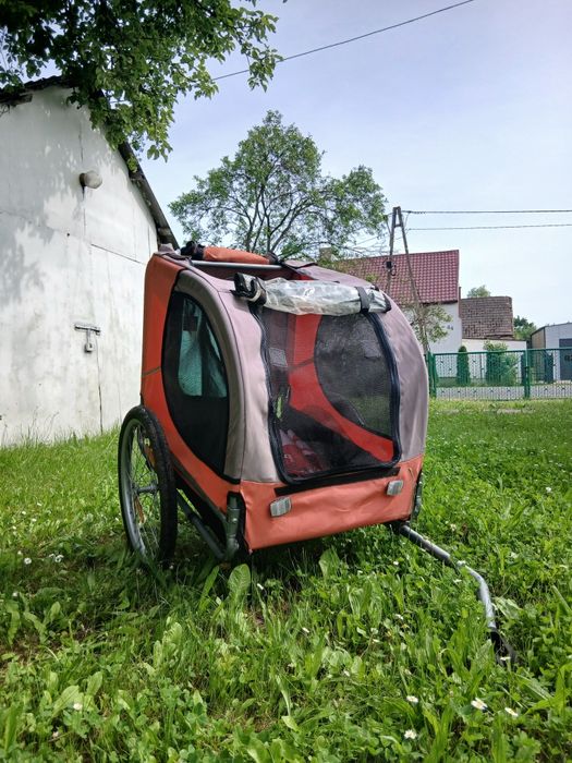 Przyczepka dla pieska i nie tylko