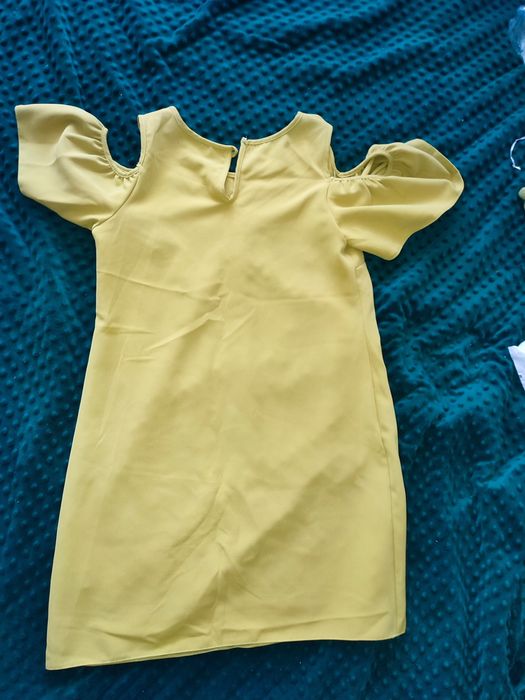 Sukienka oliwkowa hiszpanka